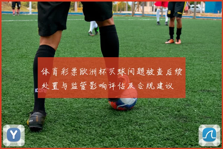 体育彩票欧洲杯买球问题被查后续处置与监管影响评估及合规建议