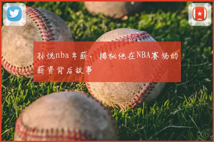 孙悦nba年薪，揭秘他在NBA赛场的薪资背后故事