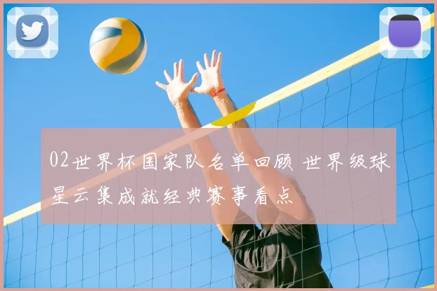 02世界杯国家队名单回顾 世界级球星云集成就经典赛事看点